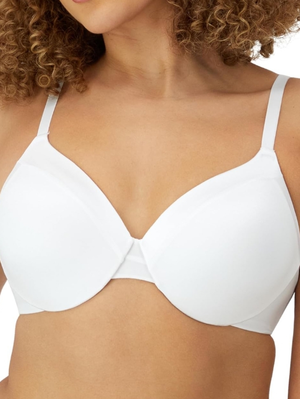 Maidenform White Molded T-Shirt Bra with Underwire